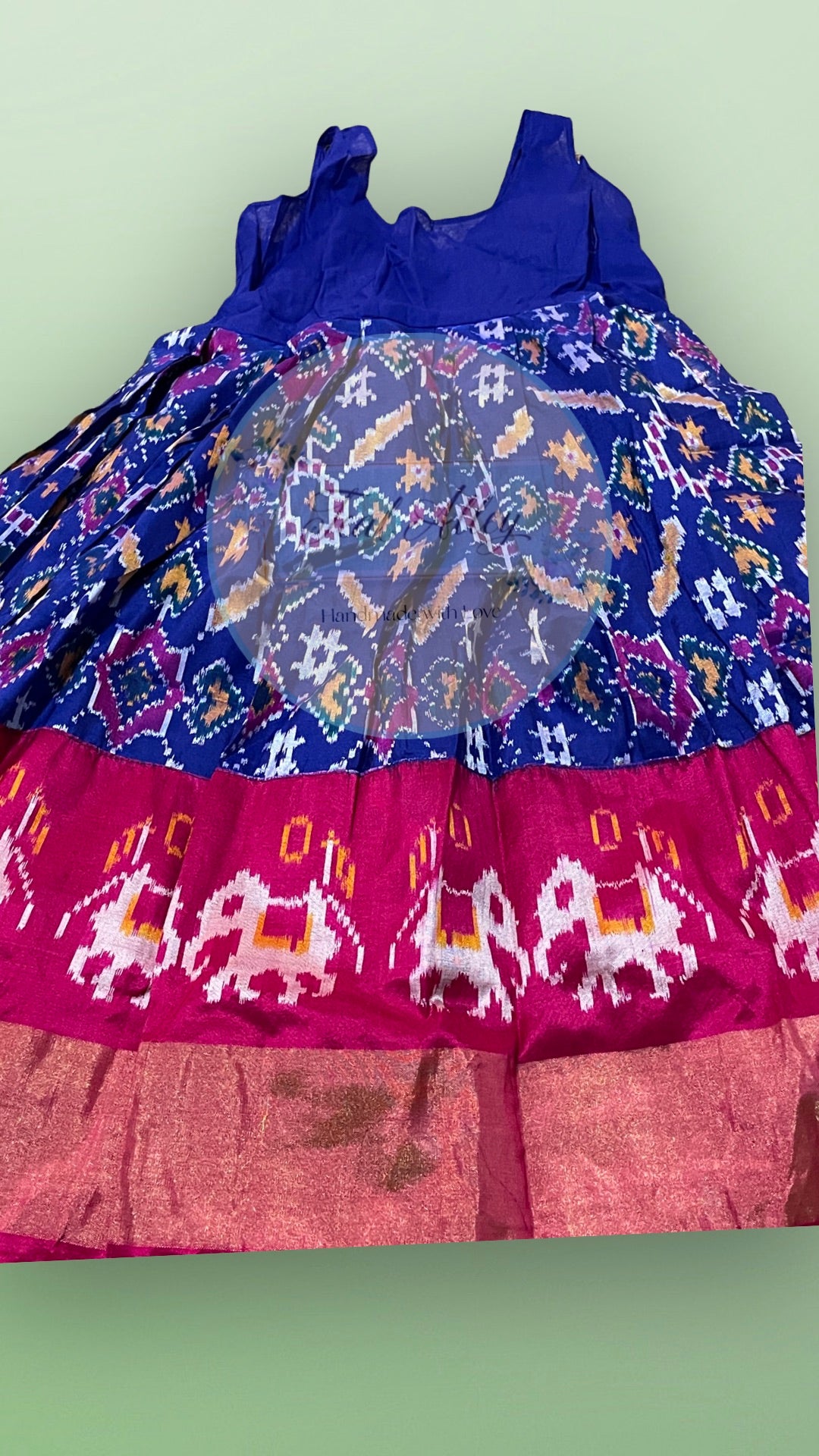 Buy Pochampalli Silk Skirt for Girls Pattu Pavadai Brides Maid Dresses Kids  Traditional Wedding Wear Ikat Silk Langa and Choli Lehanga Online in India  - Etsy